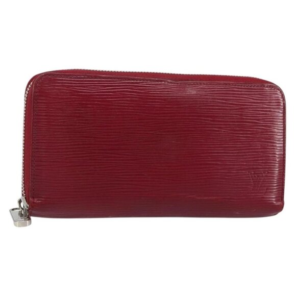 LOUIS VUITTON Epi Zippy Wallet Long Wallet Fuchsia M60305 LV Auth 144842 - Picture 1 of 16